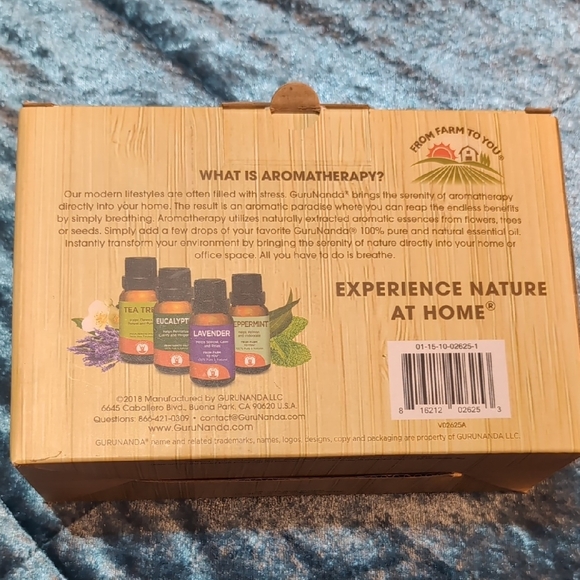 Mini Tree USB Fan Diffuser Gift Set - White - Picture 2 of 3